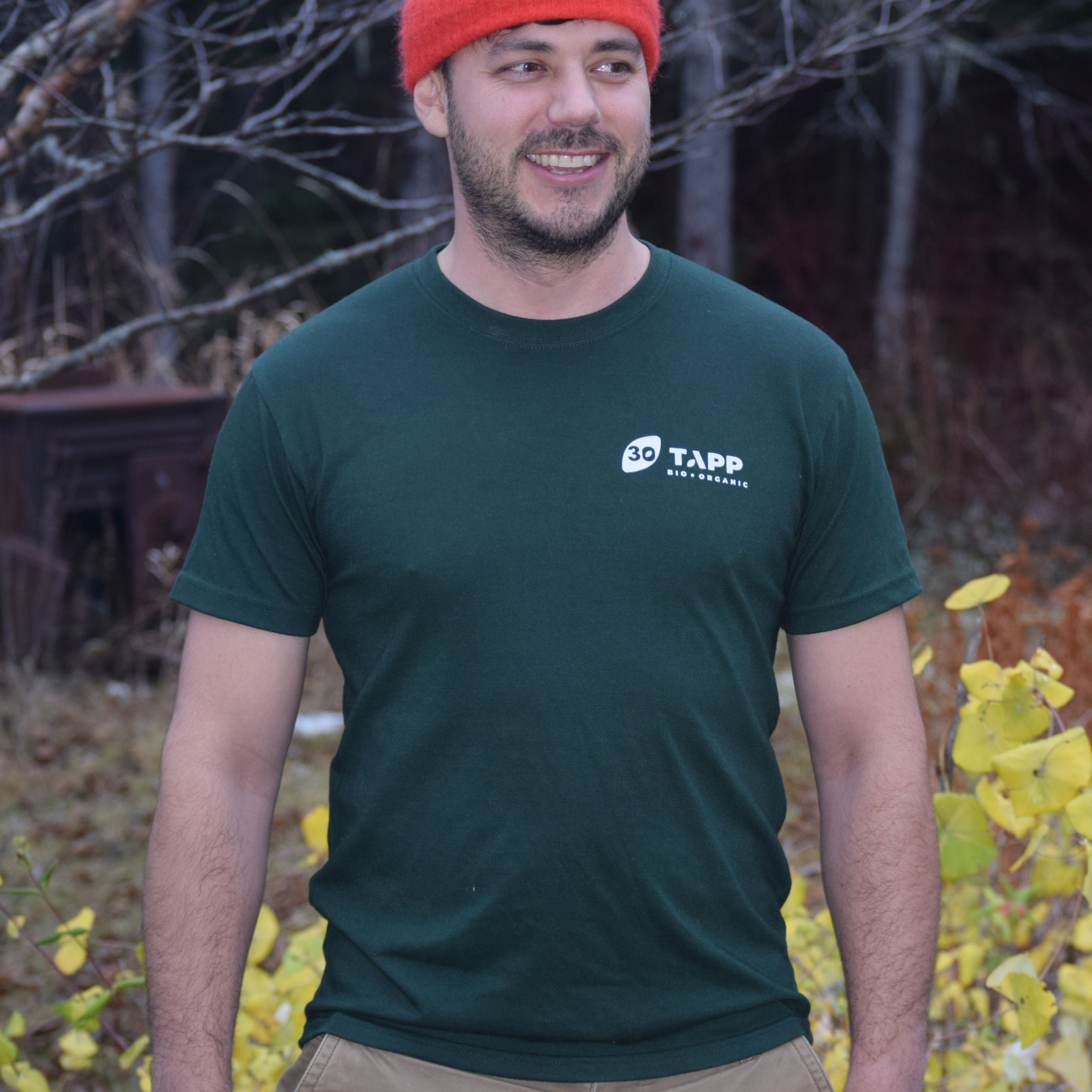 T-shirt 30 ans Les Produits Tapp en jersey fait au Canada.
