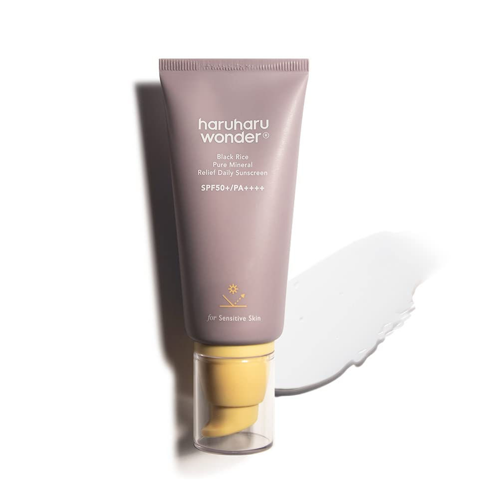 Haruharu Wonder Black Rice Pure Mineral Relief Daily Sunscreen 50ml (1.69fl.oz)