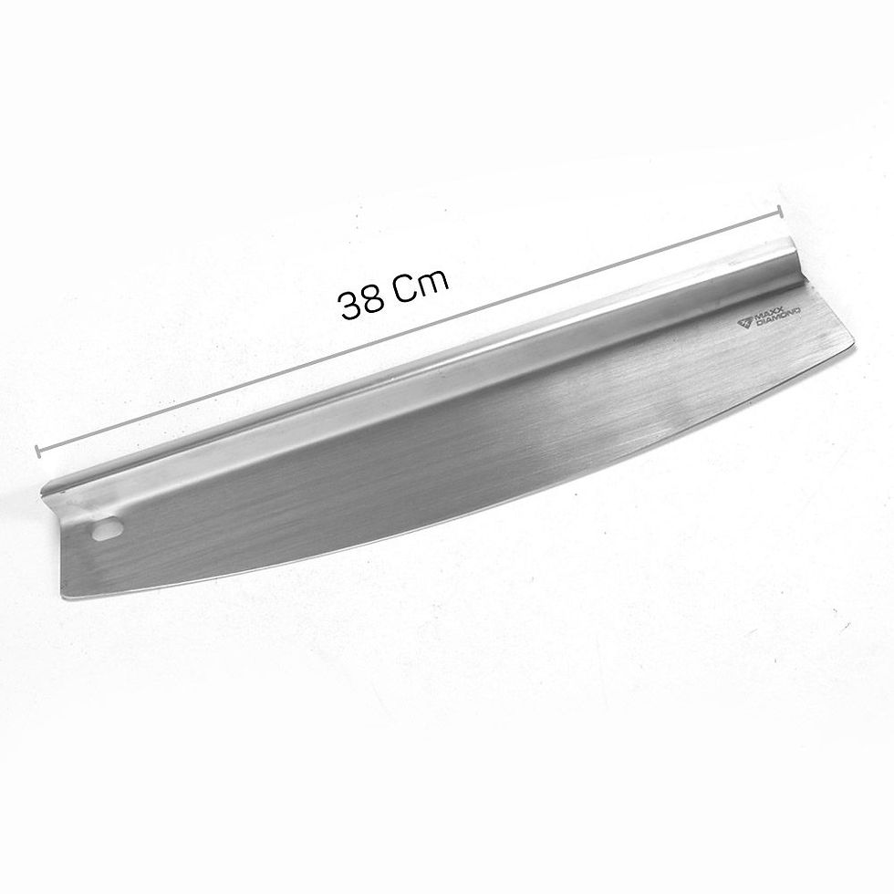 Miniatura: Espatula de corte para Pizza, Massas e Pães em Inox  38x8Cm