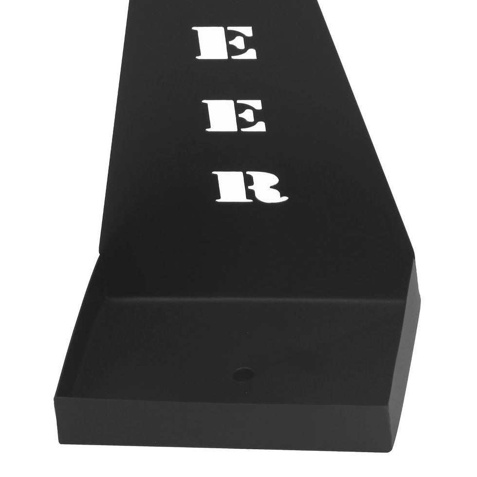 Miniatura: Pingadeira Apoio Copo Kegerator Chopeira Inox  M1 Preto Fosco