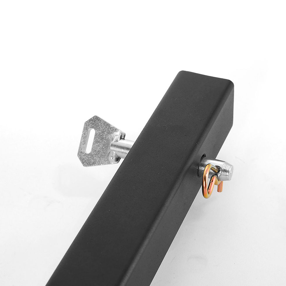 Miniatura: Ponteira Engate Longo Universal 50x50 mm - Preto Fosco