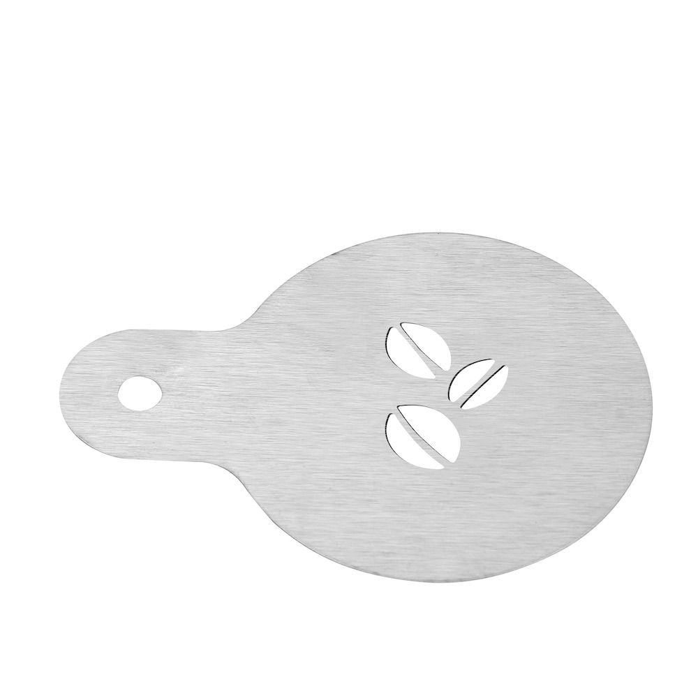 Estêncil Para Decorar Café/Cappuccino Inox Escovado - Café