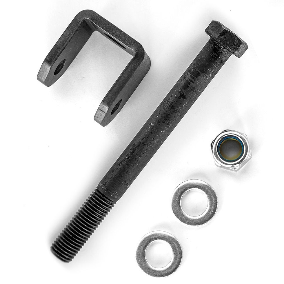 Miniatura: Kit Virador de amortecedor Troller - Aço - Preto
