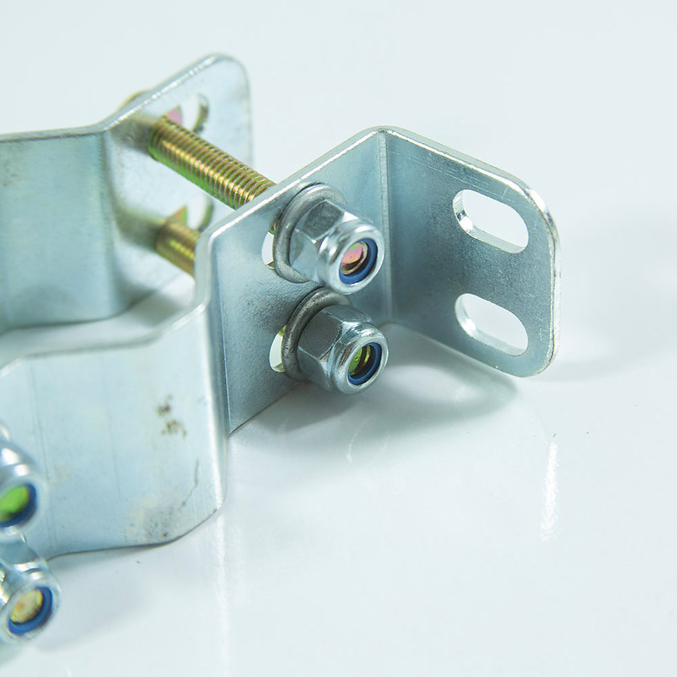 Miniatura: Suporte para Tubos e Conduites até 40 mm - Reto - Zincado