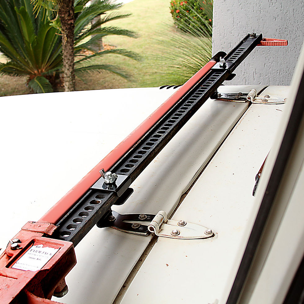 Miniatura: Suporte Macaco Hi-lift dobradiça do capo Toyota Bandeirante