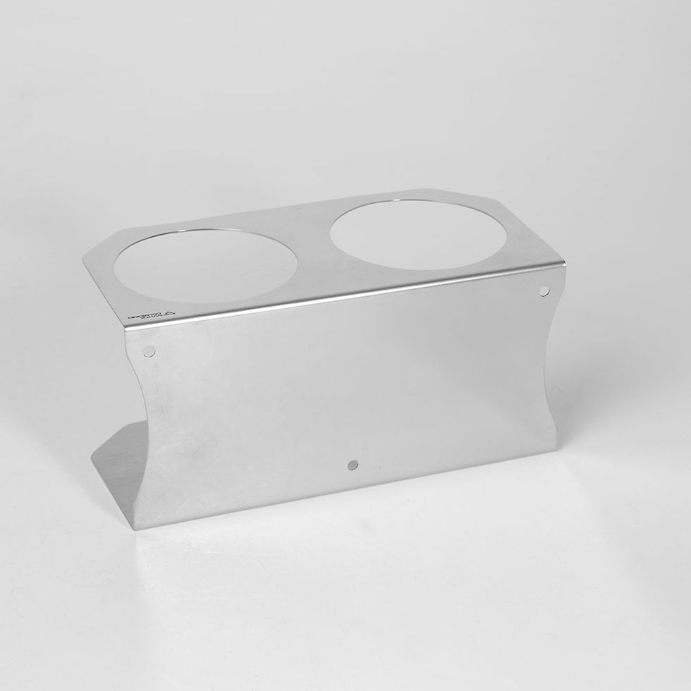 Miniatura: Suporte de Sabonete liquido Álcool Gel Apoio 2 Frascos Inox