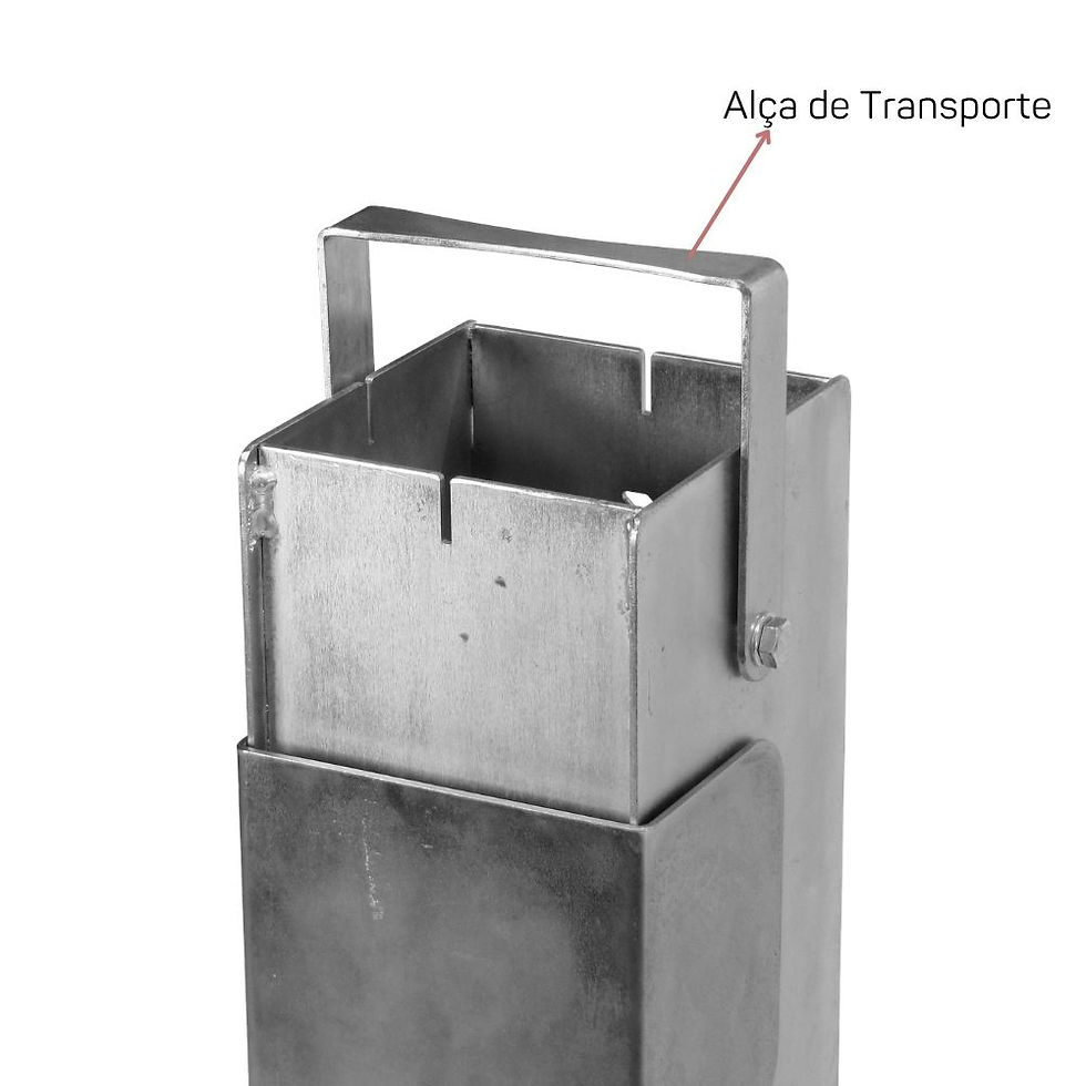 Miniatura: Fogareiro Fogão Rocket Stove Compacto Ecológico Camping