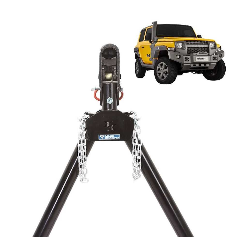Miniatura: Kit Engate Towbar Cambão Reforçado Novo Troller Ford-Offroad
