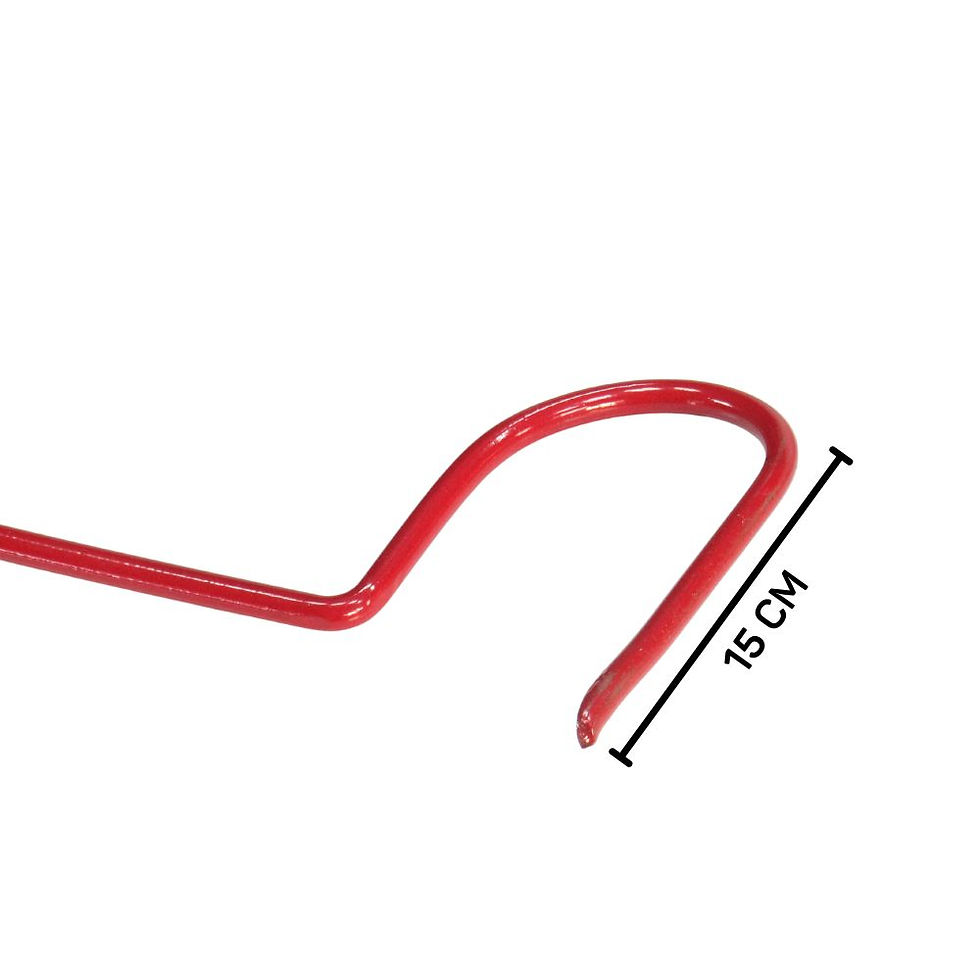 Miniatura: Gancho Pegador de Cobra PRO - Vermelho 90 Cm