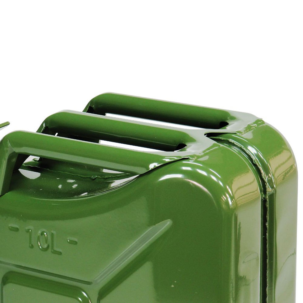 Miniatura: Galão Metal Combustível 10 Litros + Suporte Teto 10 e 20 L