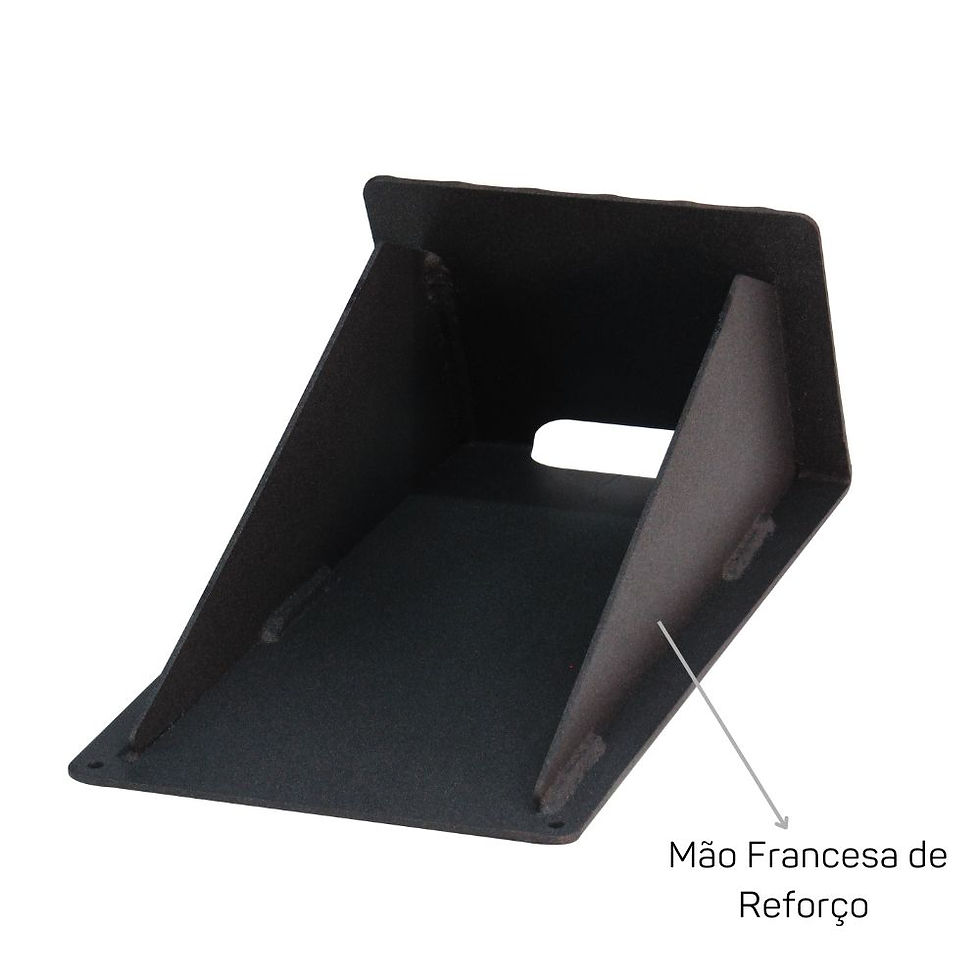 Miniatura: Rampa Sarjeta Guia para Moto 38x20x15 Cm Anti-Derrapante