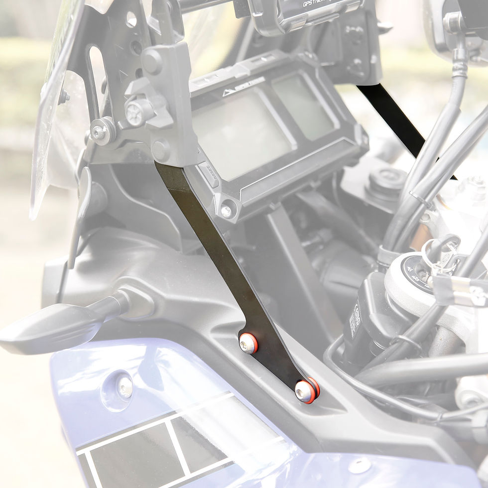 Miniatura: Par Suporte da Bolha Super Tenere Braço Estabilizador - Aço