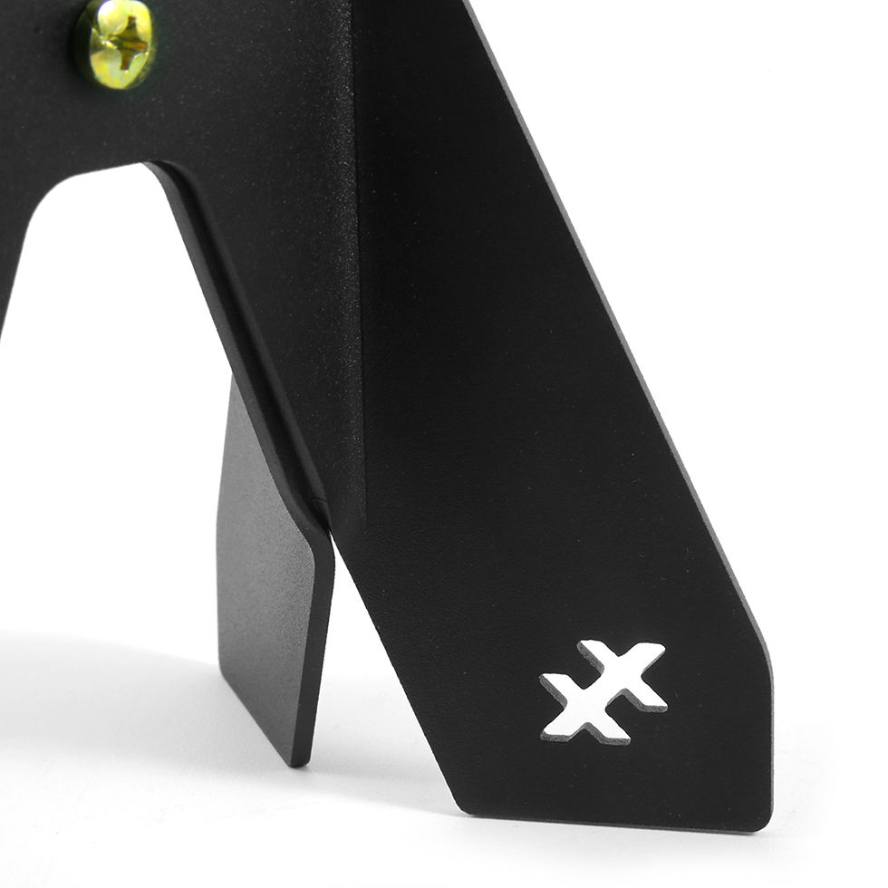 Miniatura: Par de Suporte Barra Peso Academia - Cross-fit - Aço - Preto