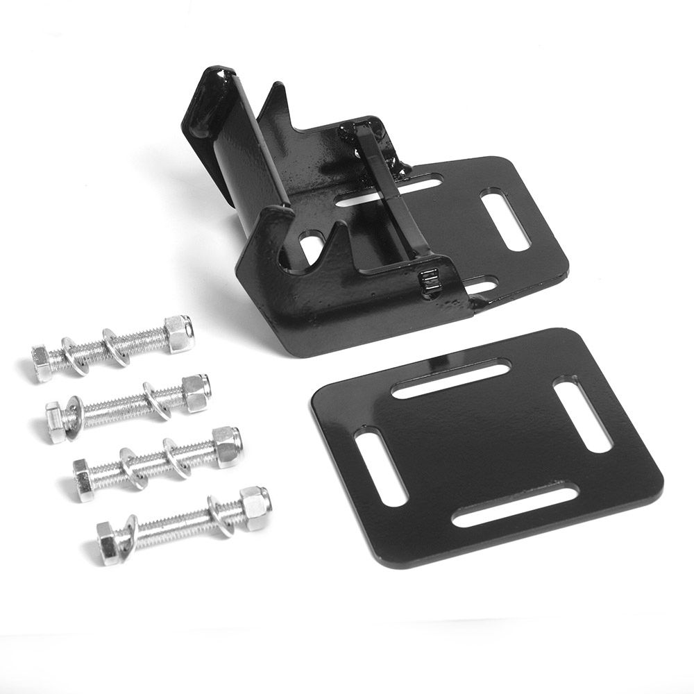 Suporte para Transporte Bicicleta pelo Garfo - Aço - Preto