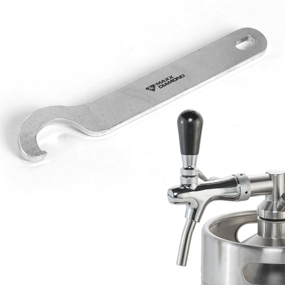 Chave para Torneira de Chopp Italiana - Aço - Zincado