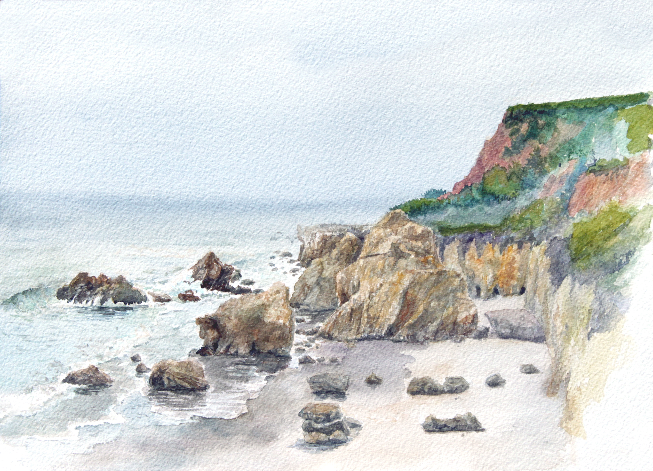 "El Matador Beach, Malibu, CA"