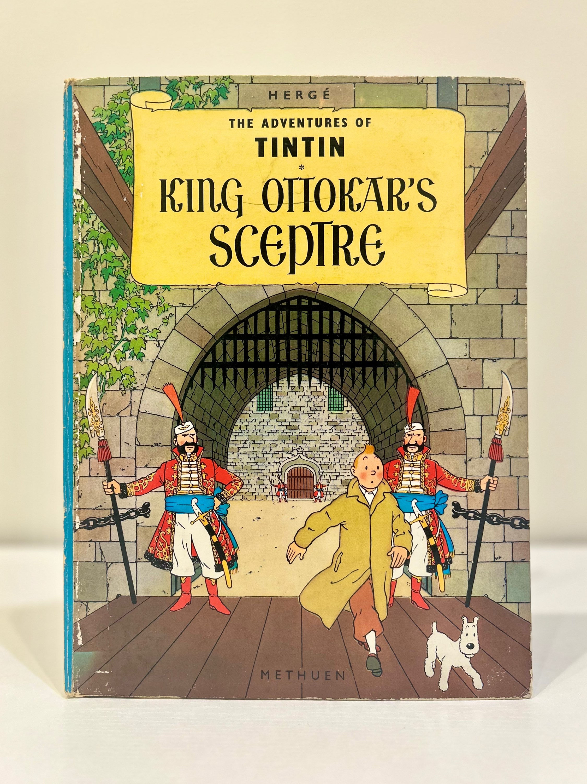 “The Adventures of Tintin: King Ottokar’s Sceptre” Book by Hergé 1967