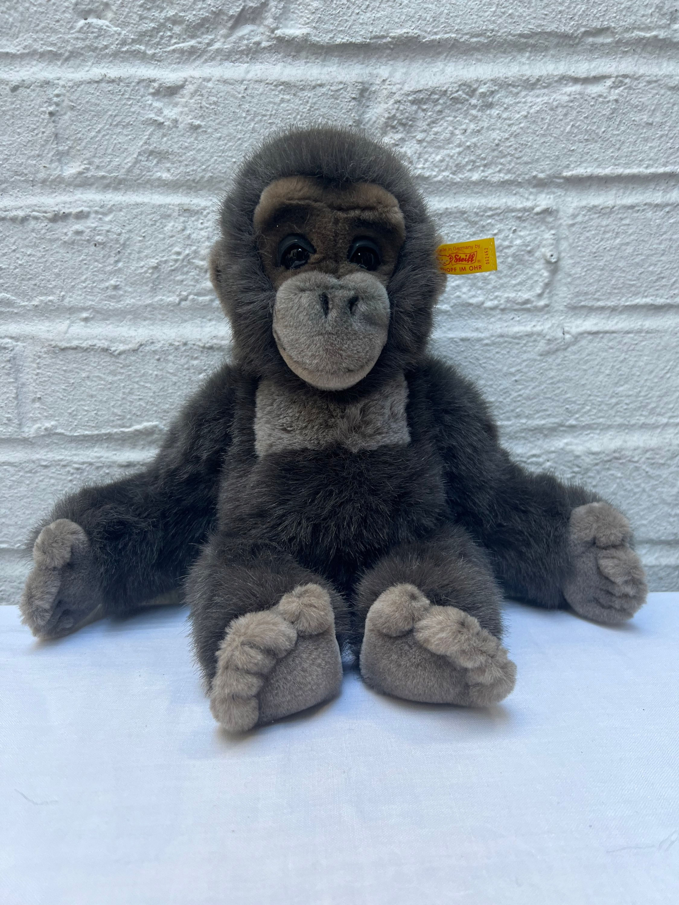 Vintage Steiff Baby Gorilla Stuffed Toy