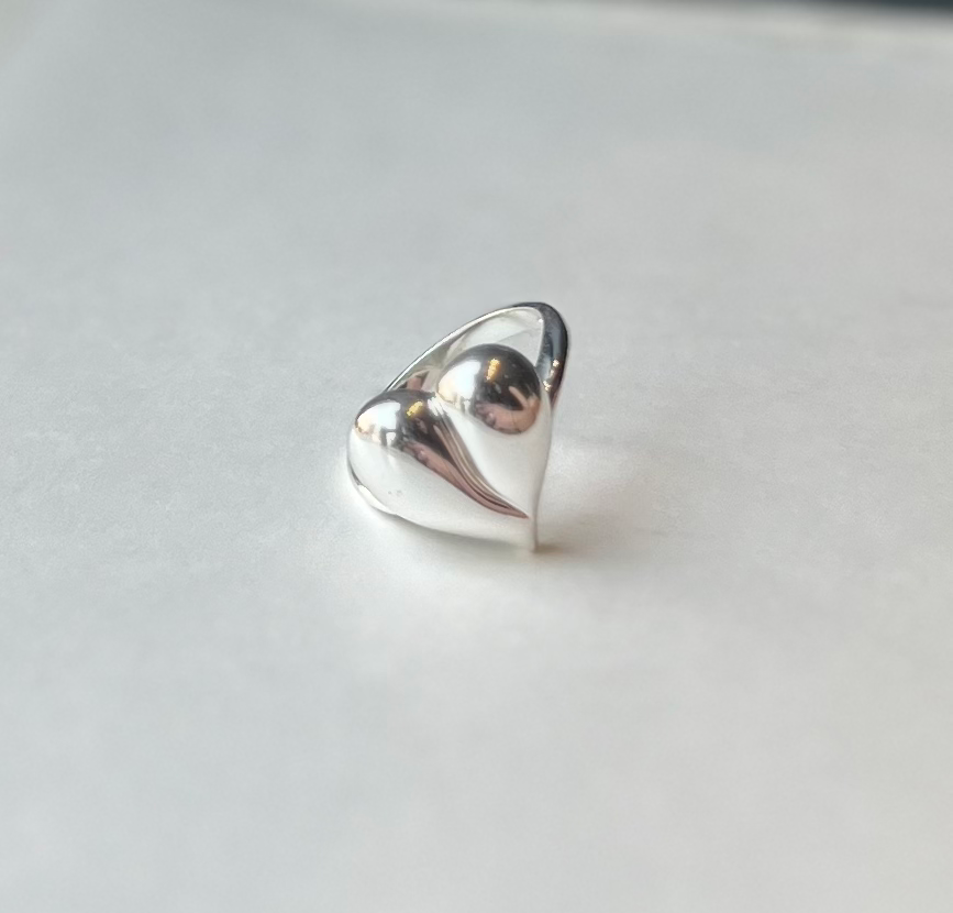 Sterling Silver Heart Ring 