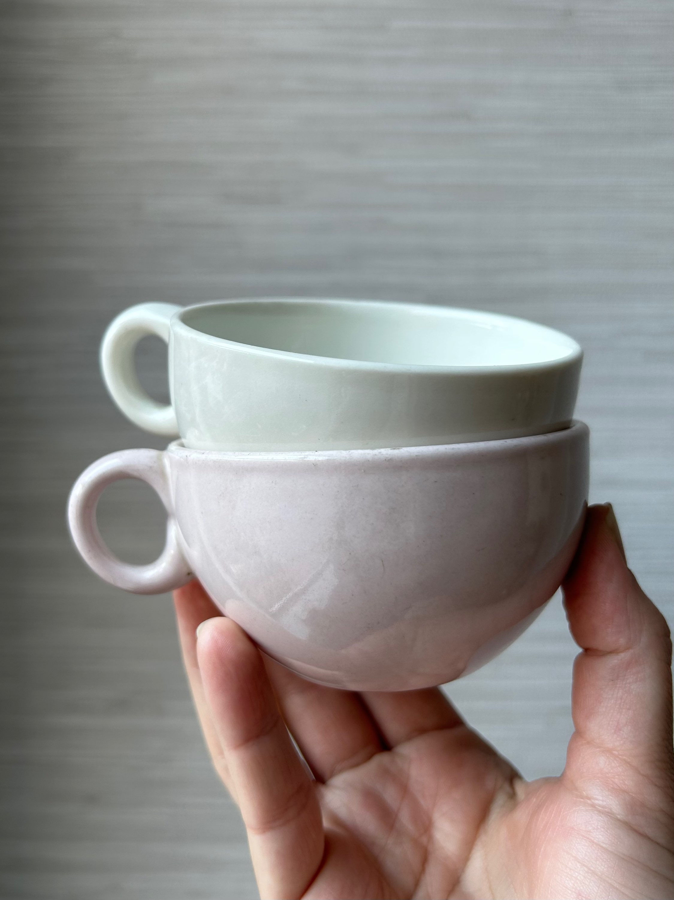 Amy Sedaros’ Iroquois China by Russel Wright Tea/Coffee Cups