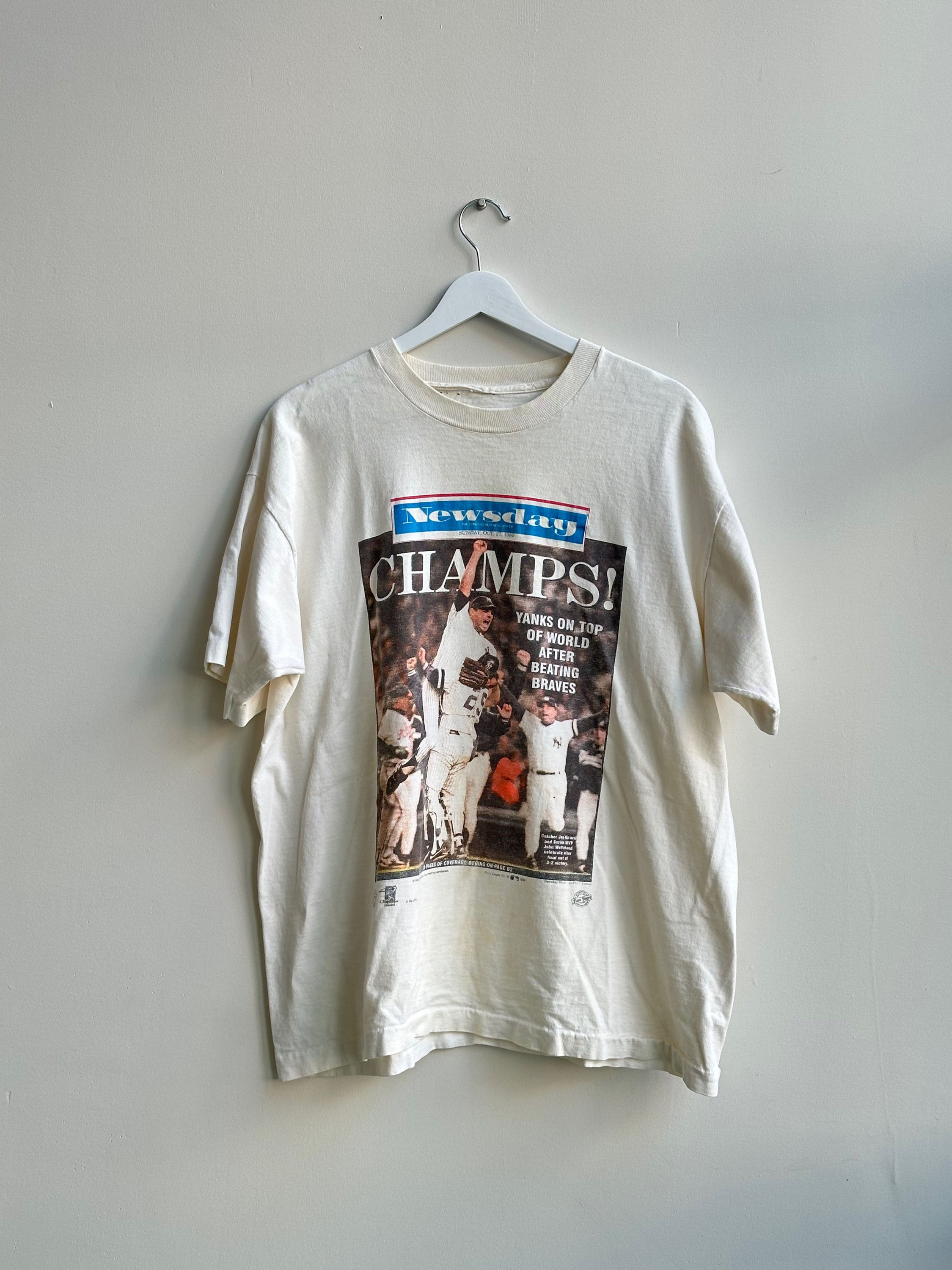 1996 Newsday New York Yankees Championship T-shirt 