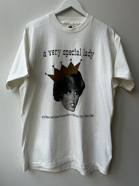 Princess Diana Tシャツ vintage ヴィンテージ 当時物 Vintage Princess Diana Williwear Single Stitch Cotton T-Shirt XL