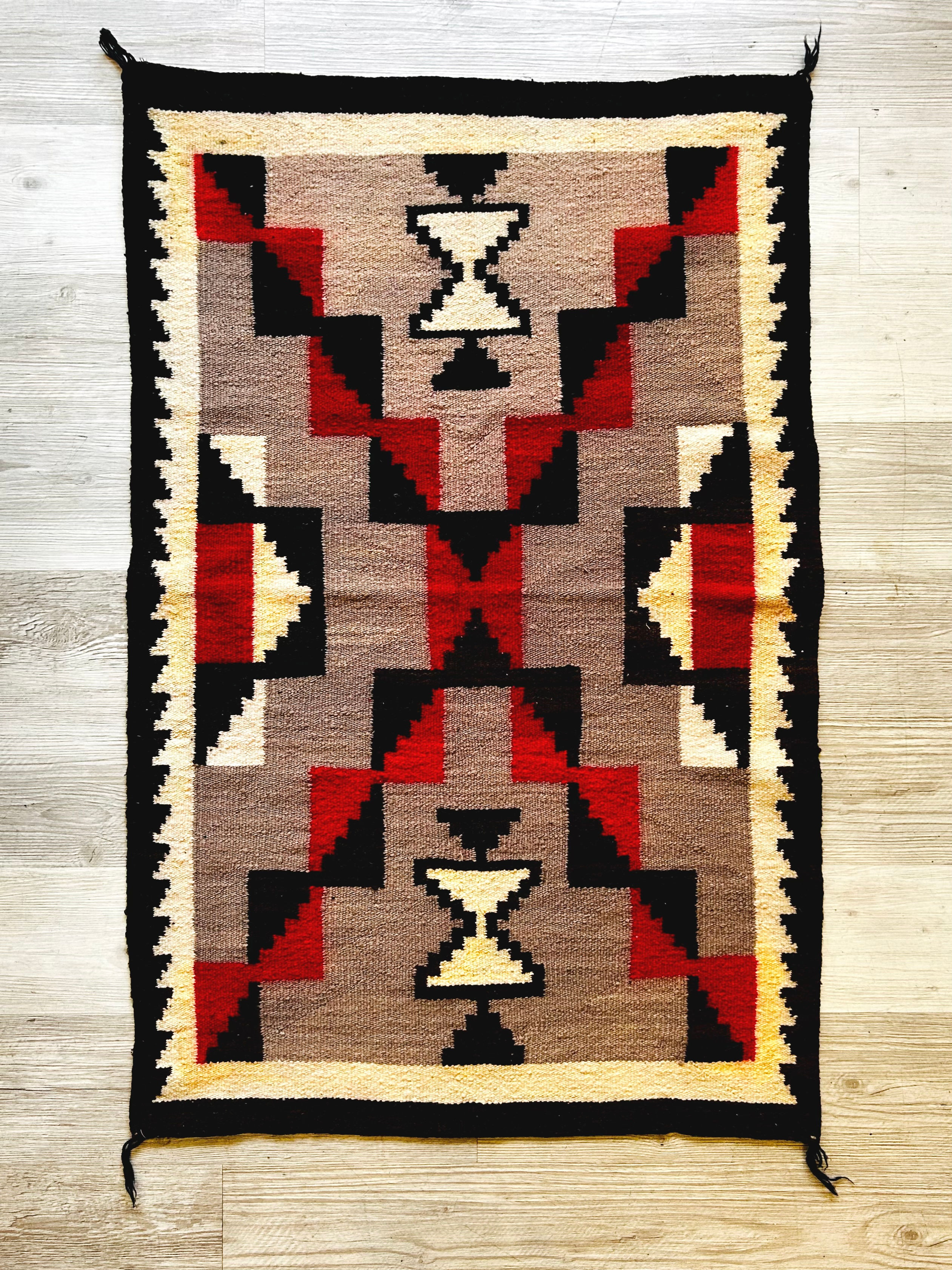 Vintage Navajo Wool Rug 2