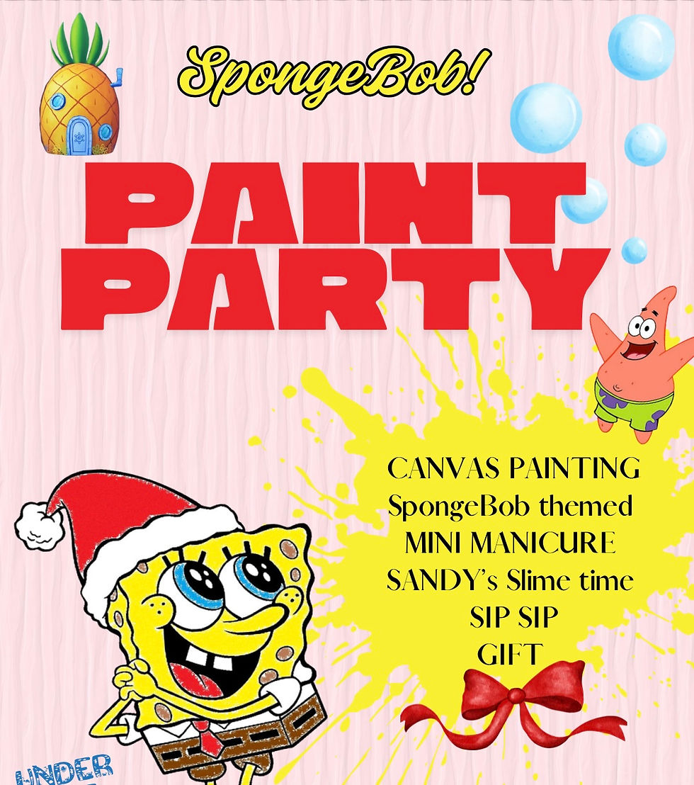 From Bikini Bottom to the Canvas!
