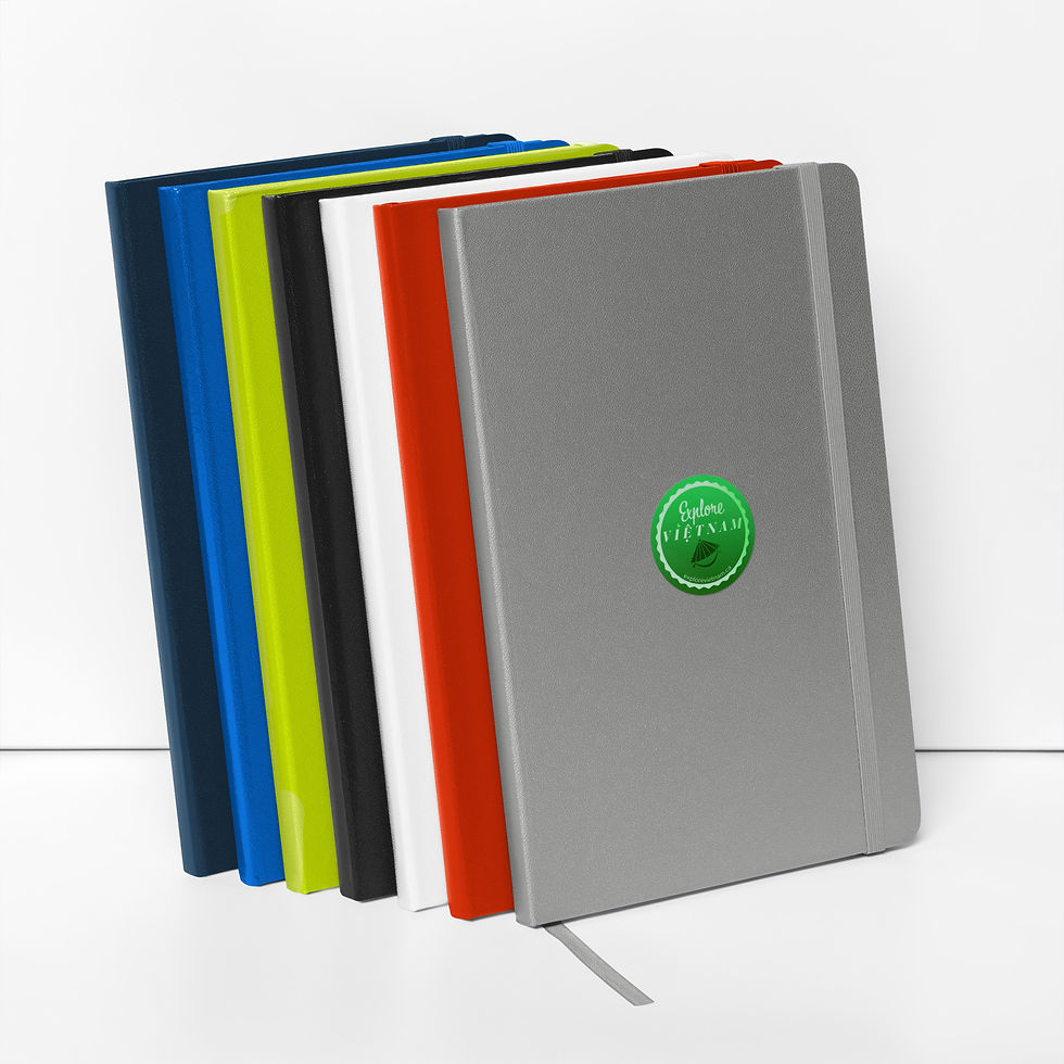Hình thu nhỏ: Hardcover bound notebook EXPLOREVIETNAM logo