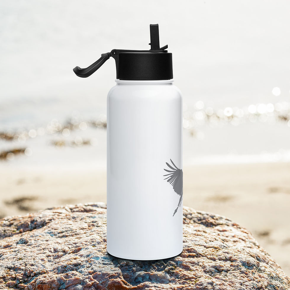 Hình thu nhỏ: Stainless steel water bottle with a straw lid Explore Vietnam