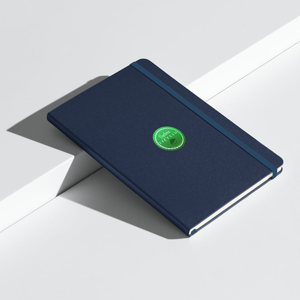 Thumbnail: Hardcover bound notebook EXPLOREVIETNAM logo