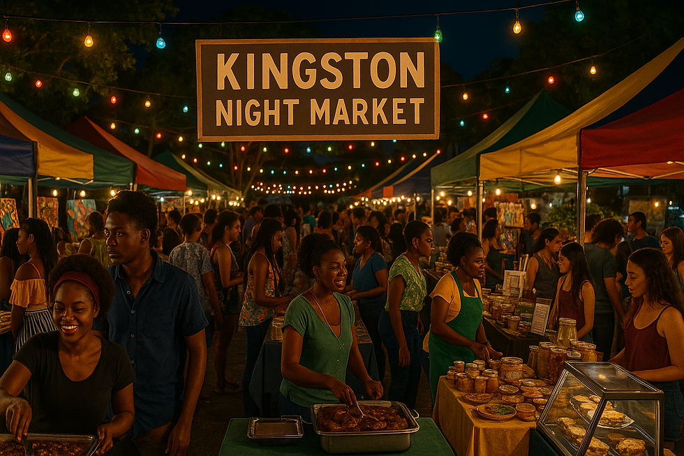 Discovering the Magic of Kingston Night Market: Jamaica’s Weekly Creative Playground