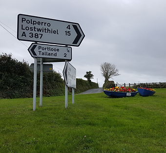 Crossroads sign