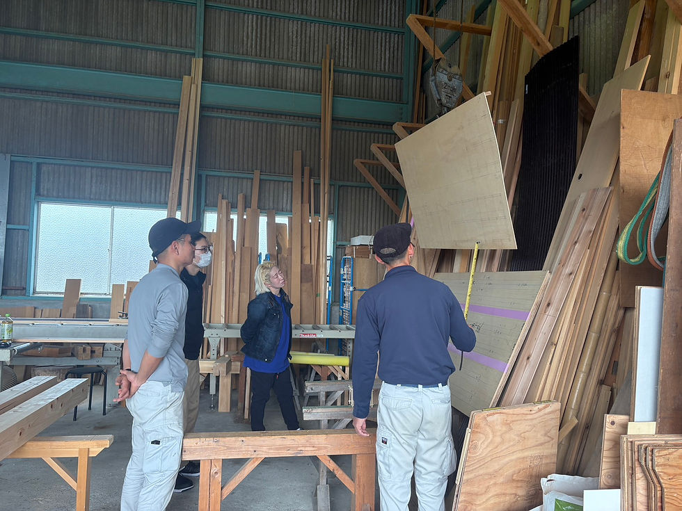 小屋づくりワークショップ 第2回 墨付け