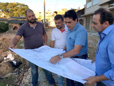 Domingos Sávio comemora pagamento da primeira parcela para obras emergenciais em São Tiago