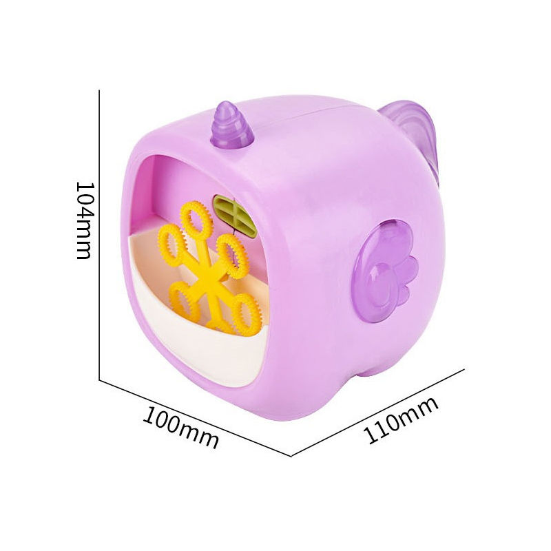 Miniatura: New Funny Bubble Machin Cartoon Dinosaur Frog Animal Magic Soap Water Bubble Blo