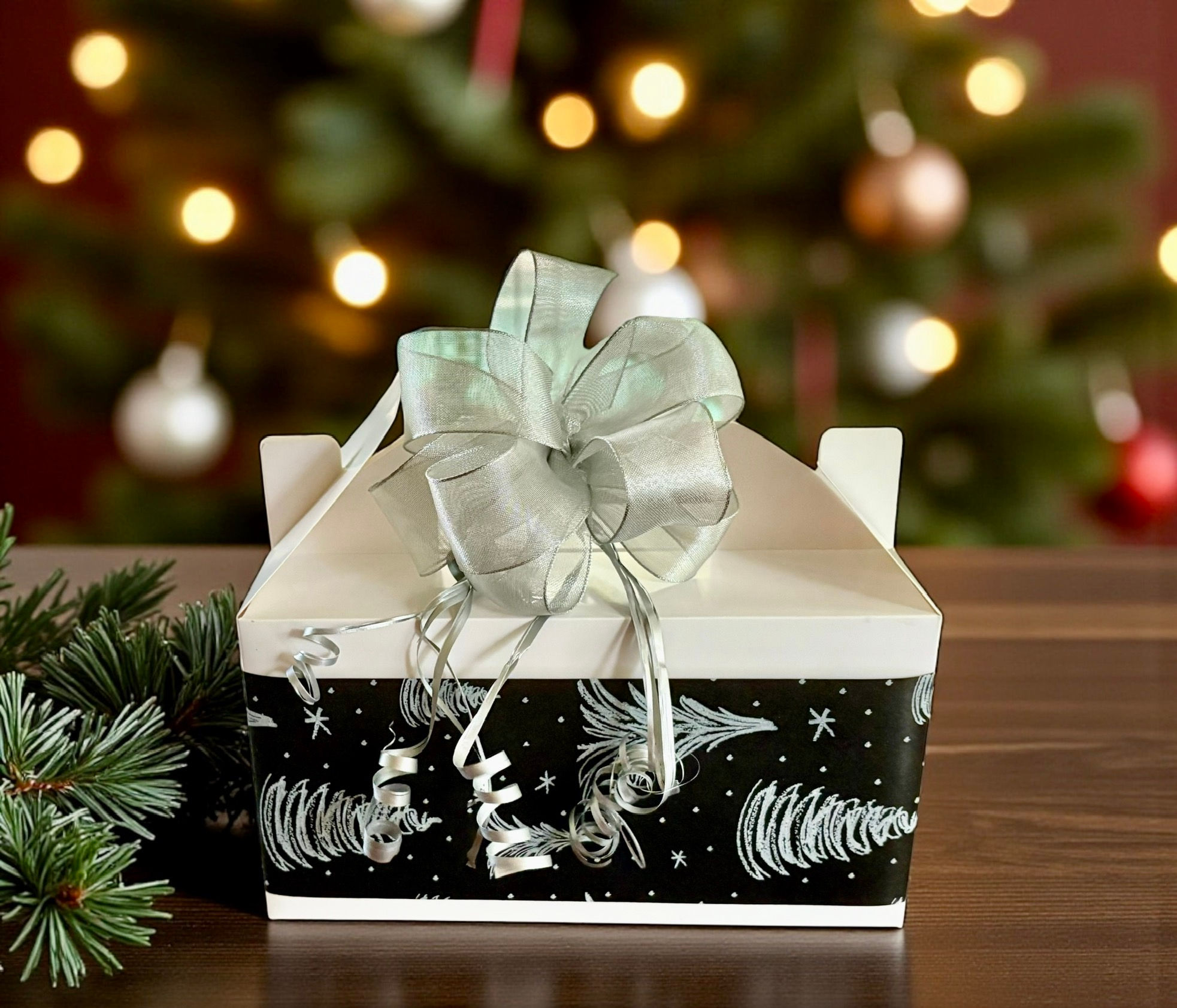 Christmas nibbles gift box