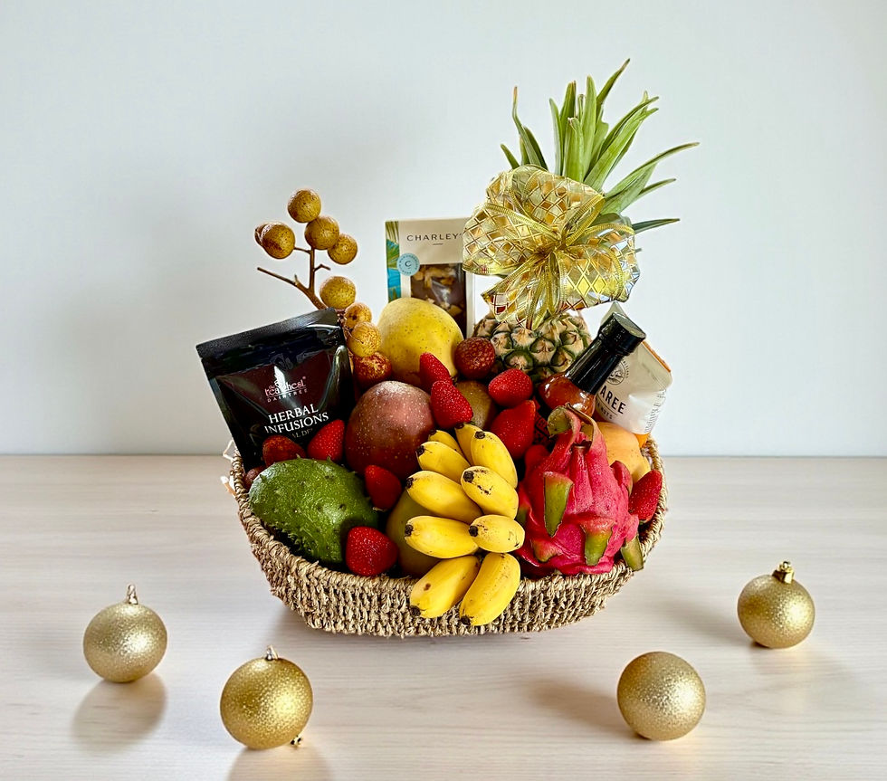 Tropical fruit basket