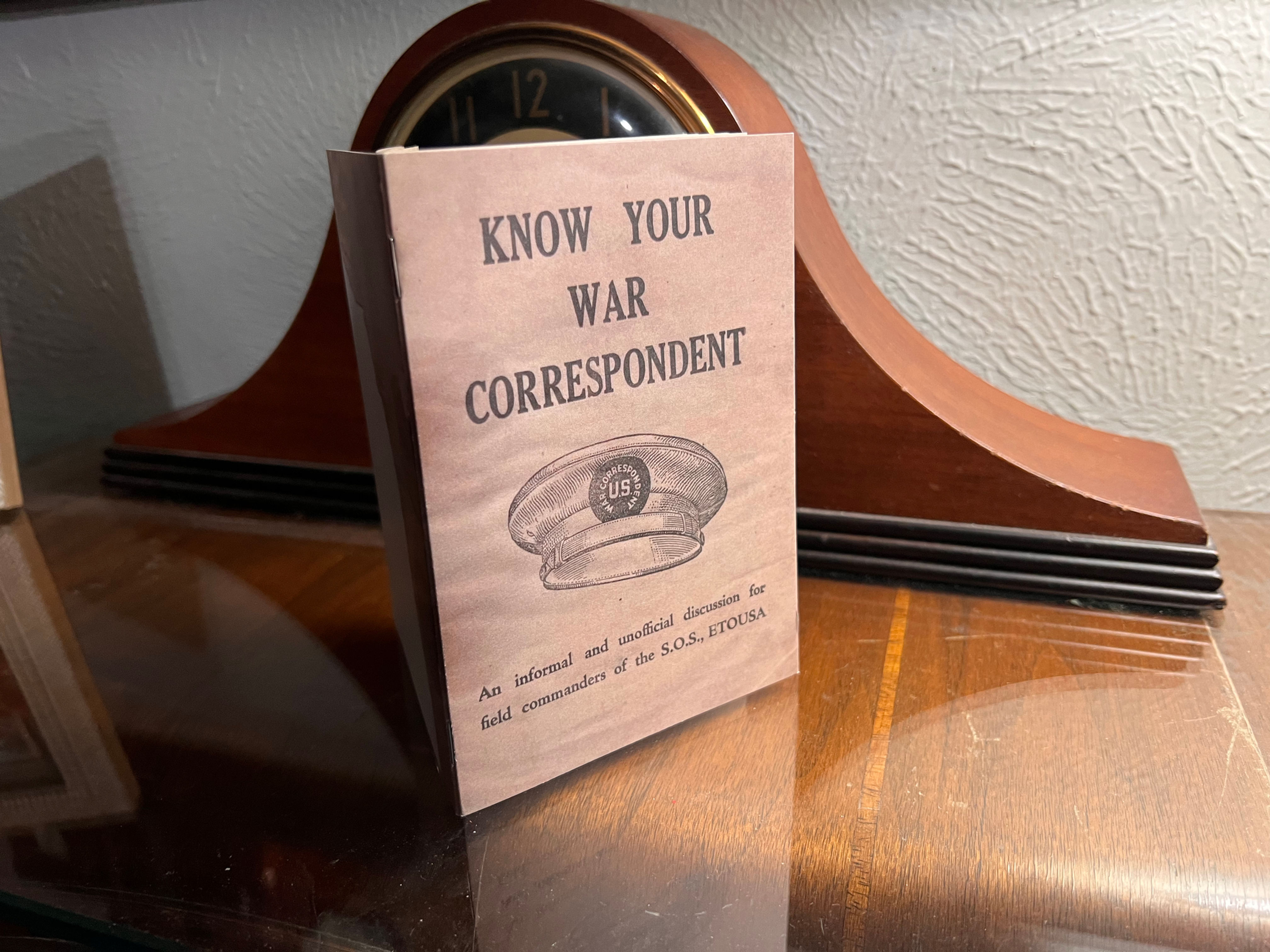 Know Your War Correspondent Booklet 5/44