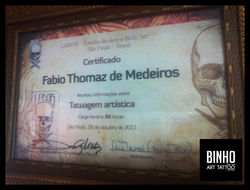 Certificado Tatuagem