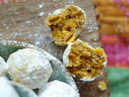 כדורי דלעת אגוזים מתוקים