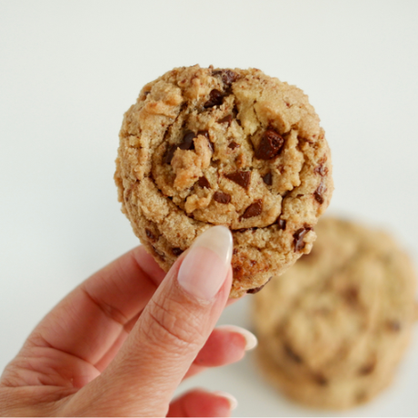 עוגיות שוקולד צ'יפס עם שמן זית (ו)טבעוניות