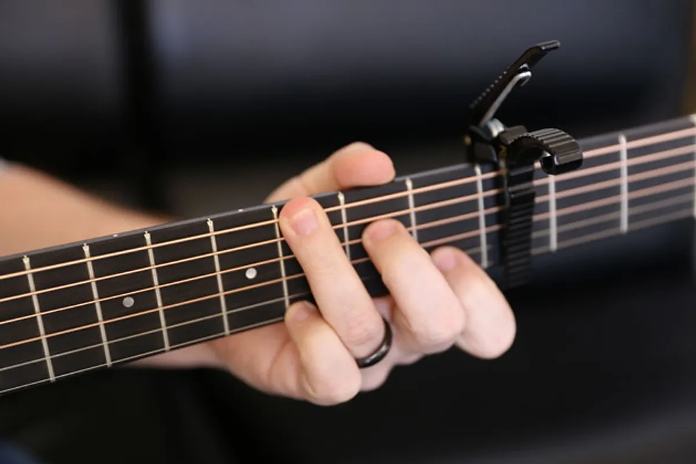 Playing with capo