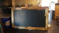 Re-Purposed Wooden Chalkboard