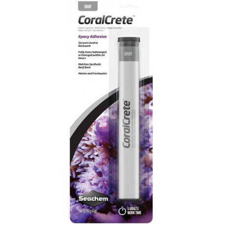 Seachem CoralCrete Gray Epoxy Adhesive