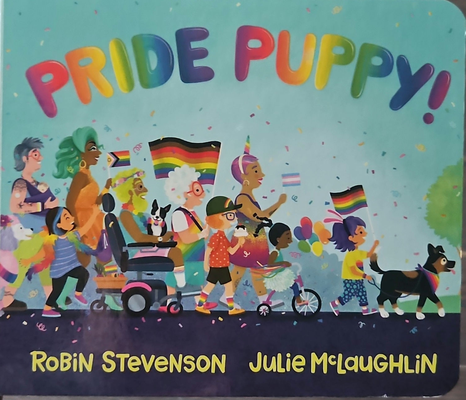 Pride Puppy! by Robin Stevenson and Julie McLaughlin