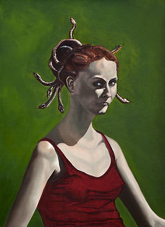 Medusa oil on canvas