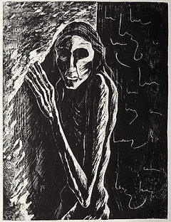 falling bomb woodcut eduardo lara alvarez tostado artist