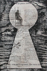 Contemplation VI Litography, etching and woodcut 60 x 40 cm 2001 eduardo lara artist
