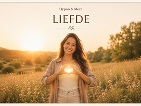 Vrouw maakt een hartvorm bij haar borst als symbool voor liefde en liefde voor jezelf